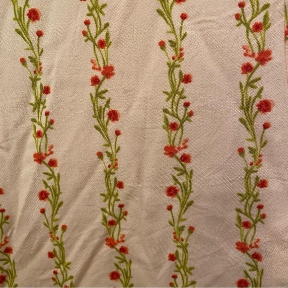 L.A. HEARTS Pink Floral Feminine Tie Front Cropped Top Size Xsmall - Picture 6 of 8